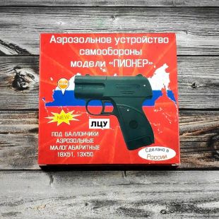 Аэрозольный пистолет «ПИОНЕР» c ЛЦУ Аэрозольный пистолет «ПИОНЕР» c ЛЦУ